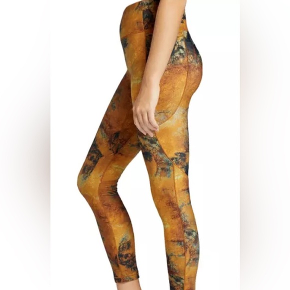 CALIA Women's Energize Mid Rise 7/8 Leggings NWT Size X-Small Color Topaz - Picture 2 of 8